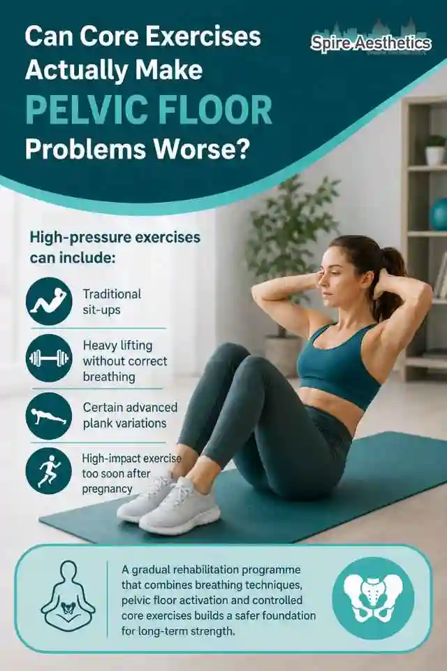 Can Strengthening Your Core Alone Actually Make Pelvic Floor Problems Worse Devizes?